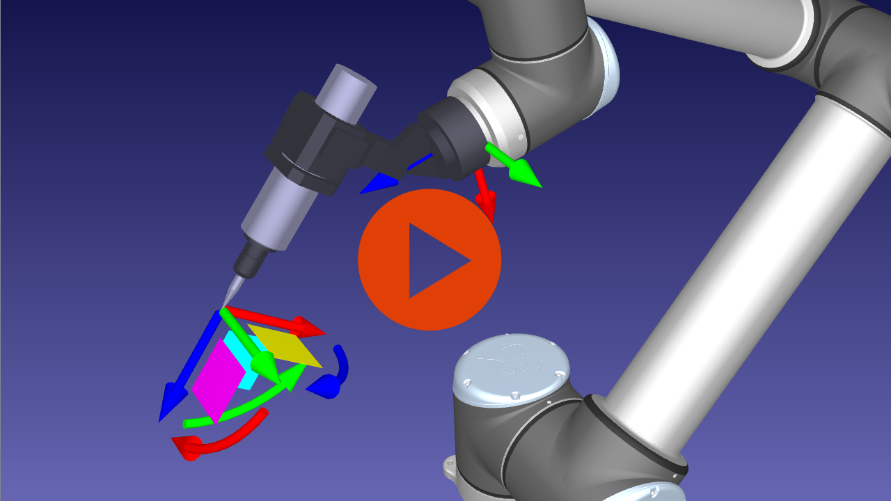 Create a robot tool with RoboDK